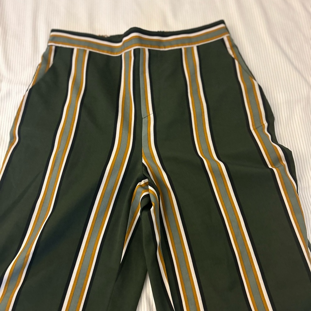 Striped Green Pants